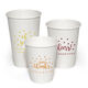 Personalized Confetti Dot White Paper Party Cups Image 6 of 10